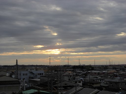 2009年66日目の朝焼け