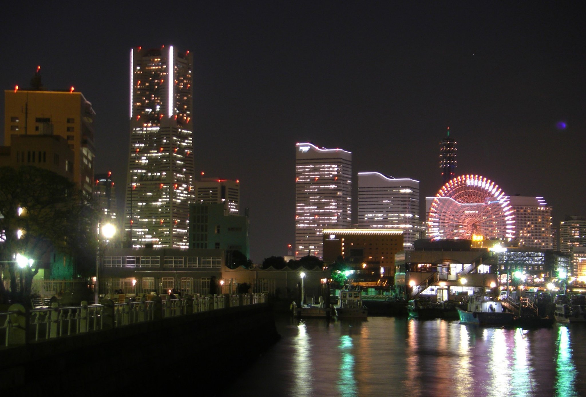 夜景にチャレンジ　ヨコハマミナトミライ（その３）
