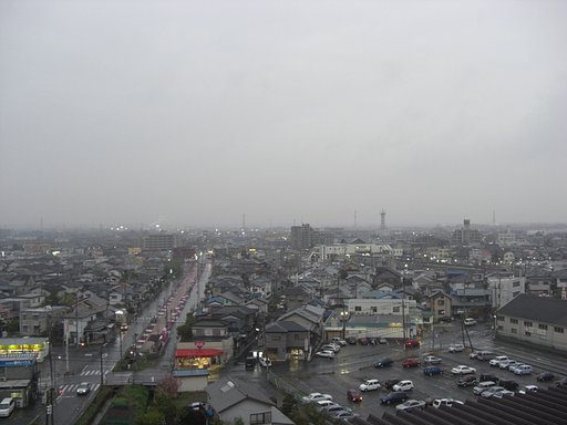 2009年104日目の夕焼け