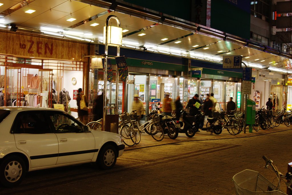 靜岡の夜　呉服町