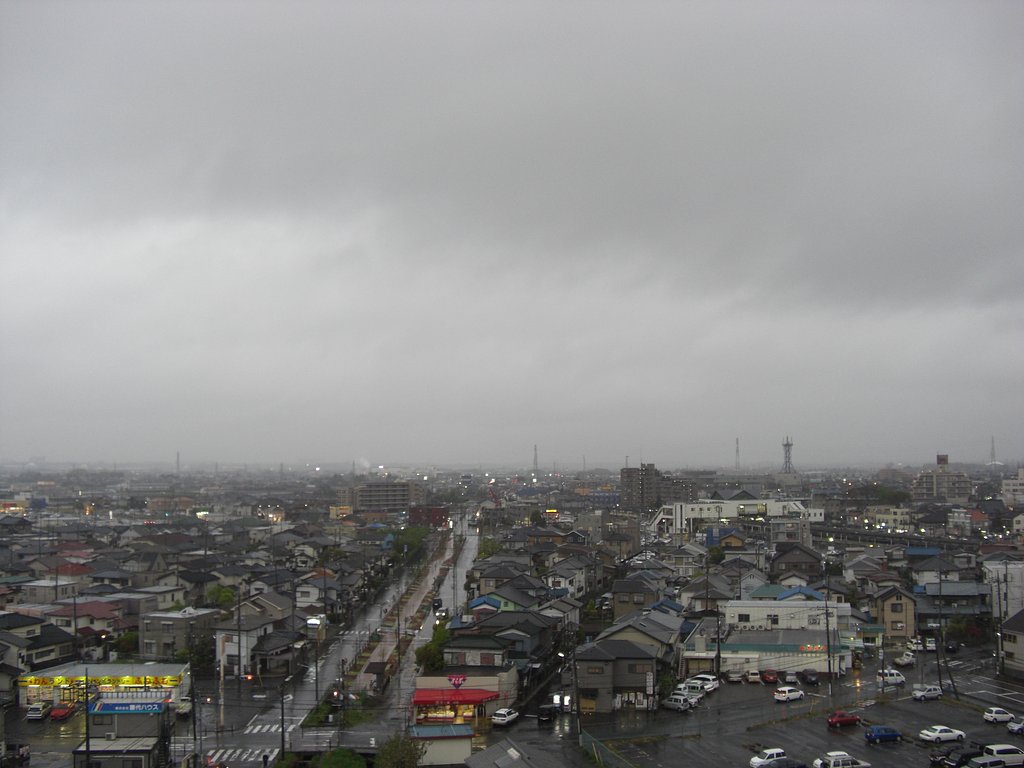 2009年115日目の夕焼け