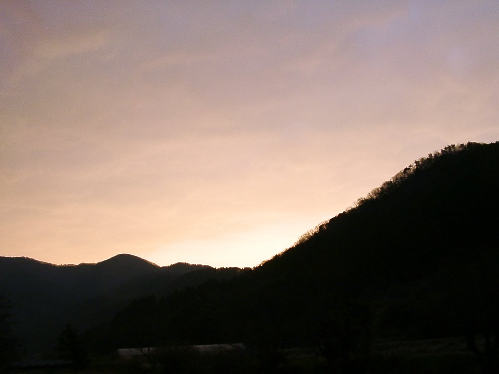 私の村の日の出