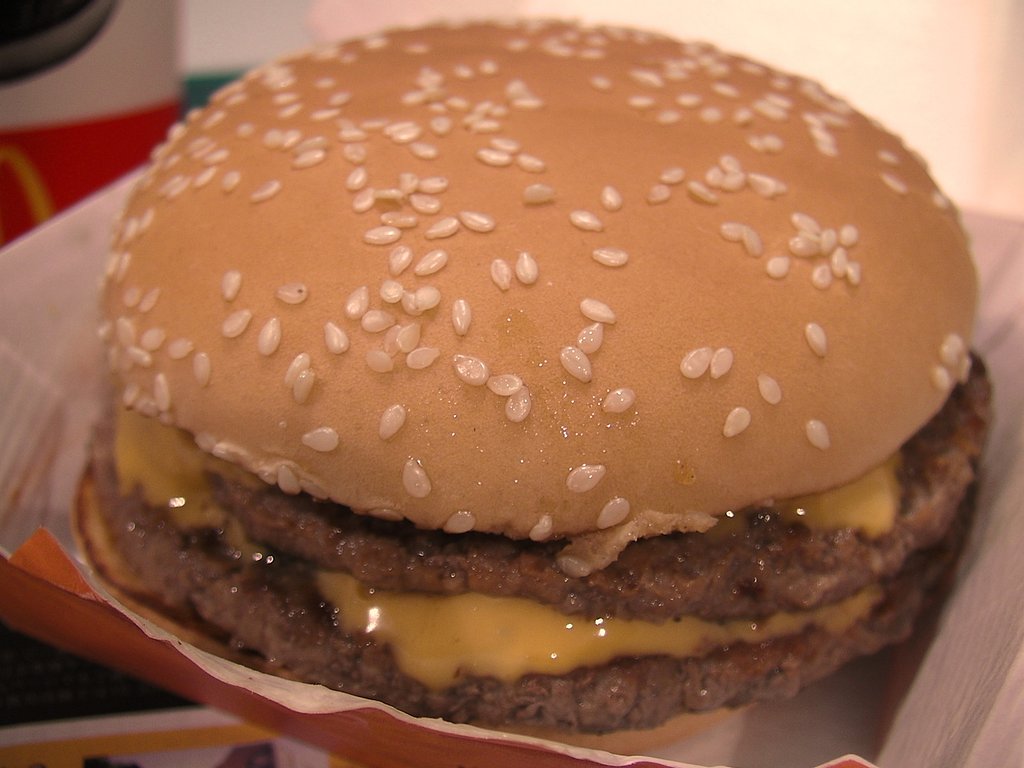 DOUBLE QUARTER  POUNDER・CHEESE
