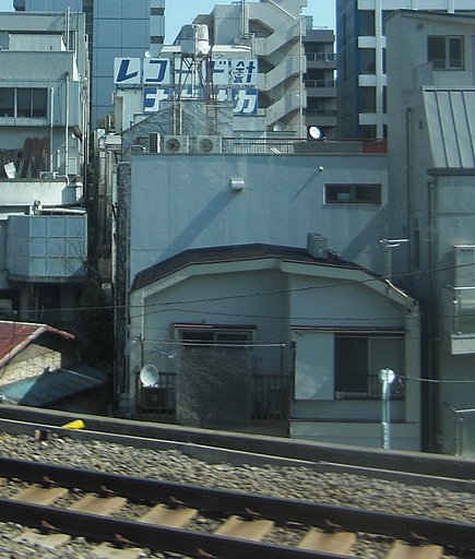 レコード針の看板
