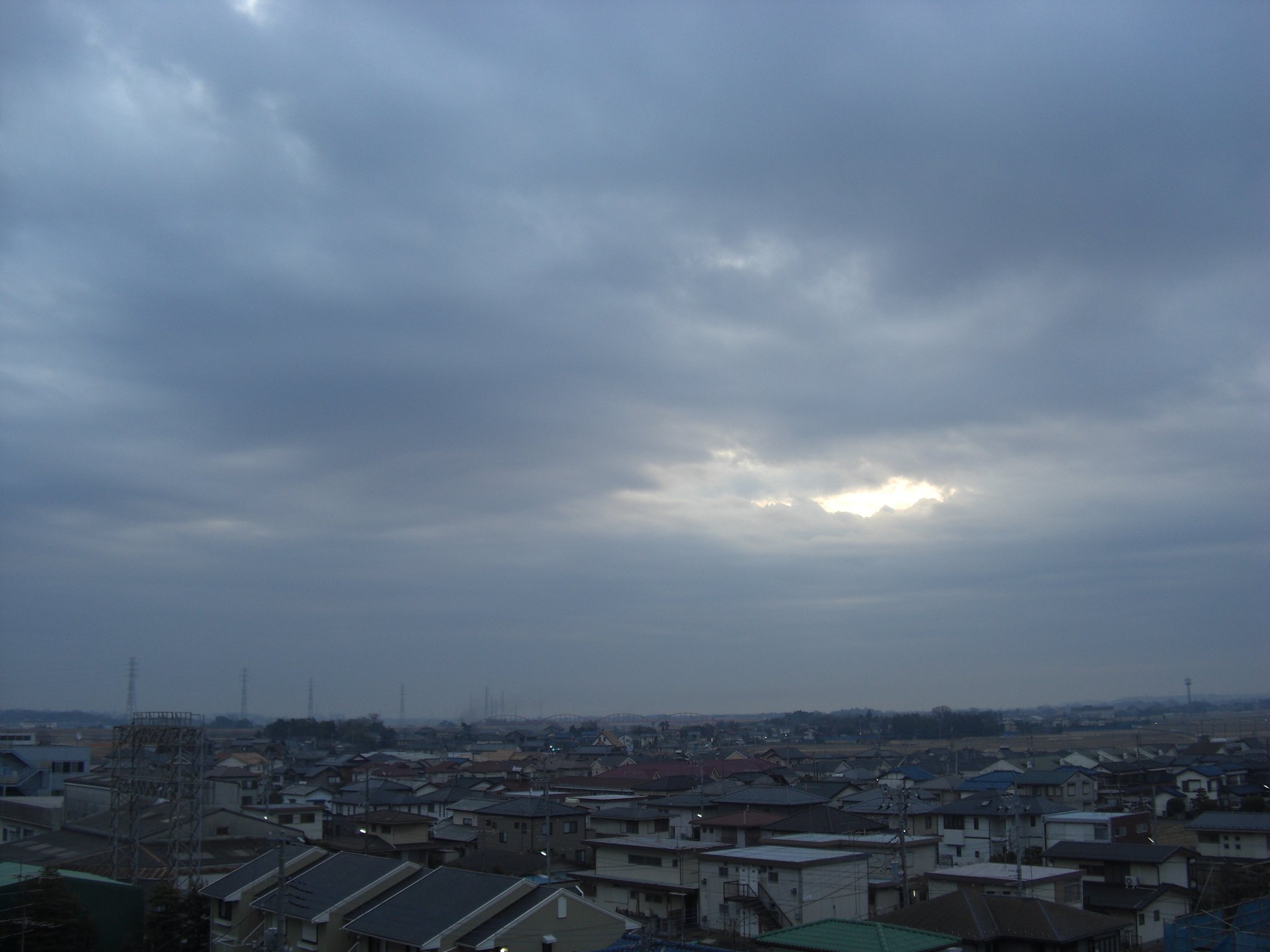 2009年18日目の朝焼け