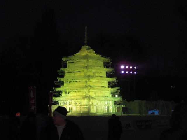 氷像（常盤公園内）