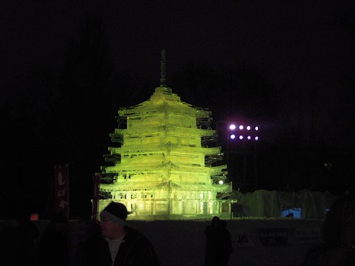 氷像（常盤公園内）