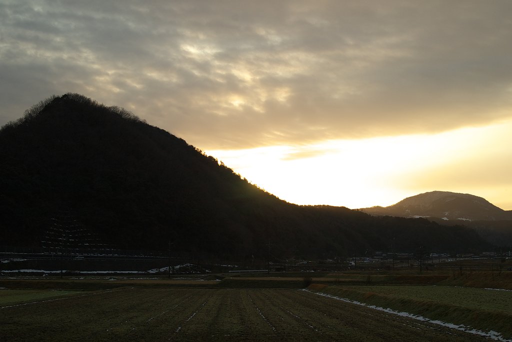 久しぶりの日の出ラシキ物