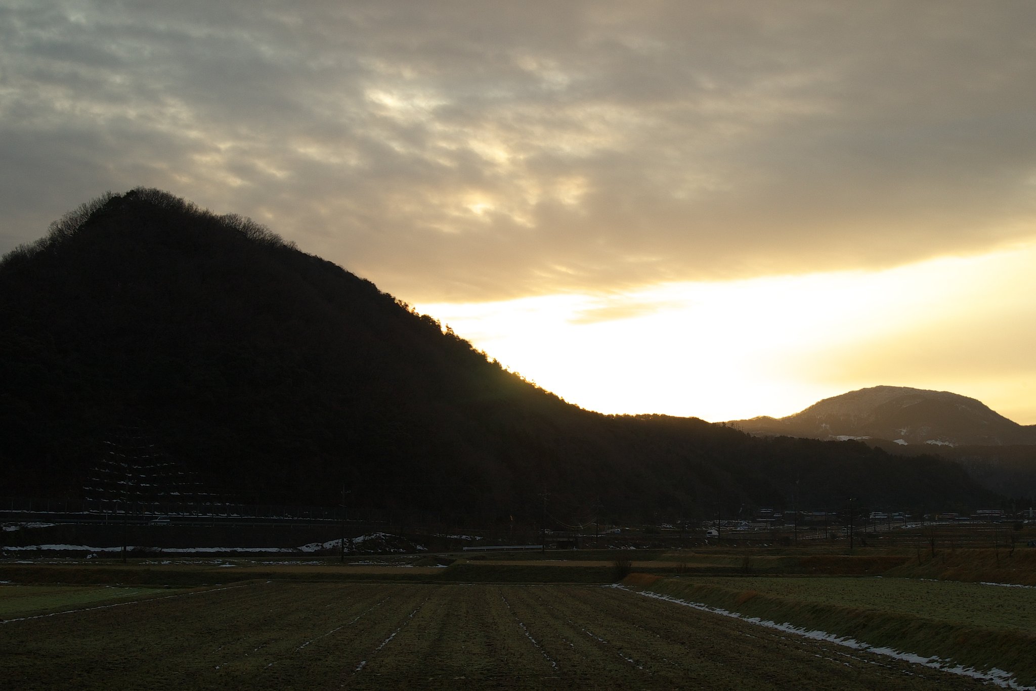 久しぶりの日の出ラシキ物