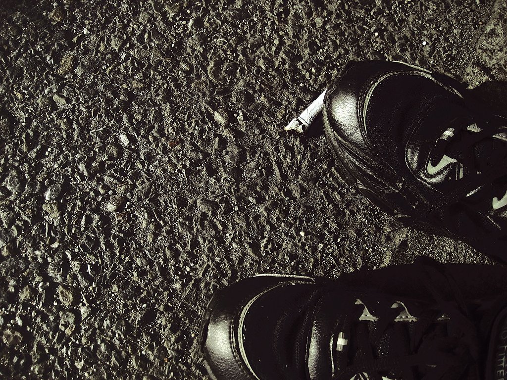【靴】休息