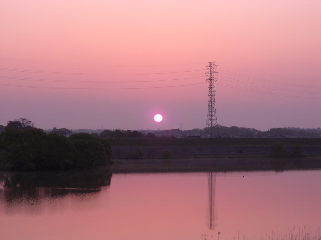 2009年119日目の朝焼け