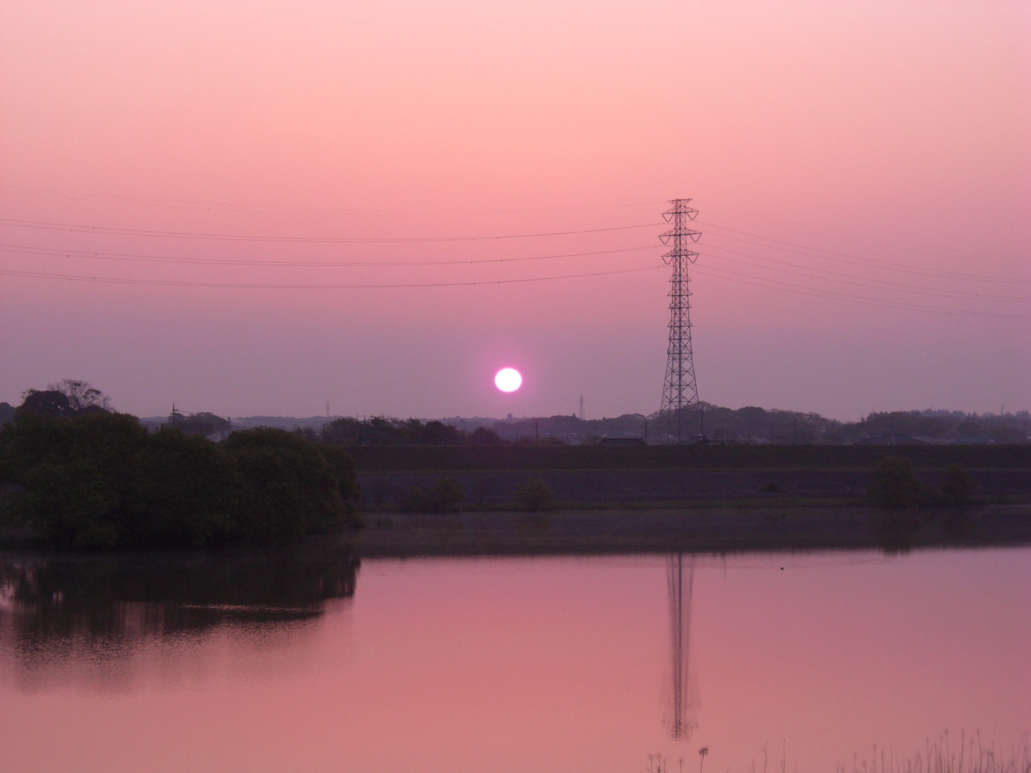 2009年119日目の朝焼け