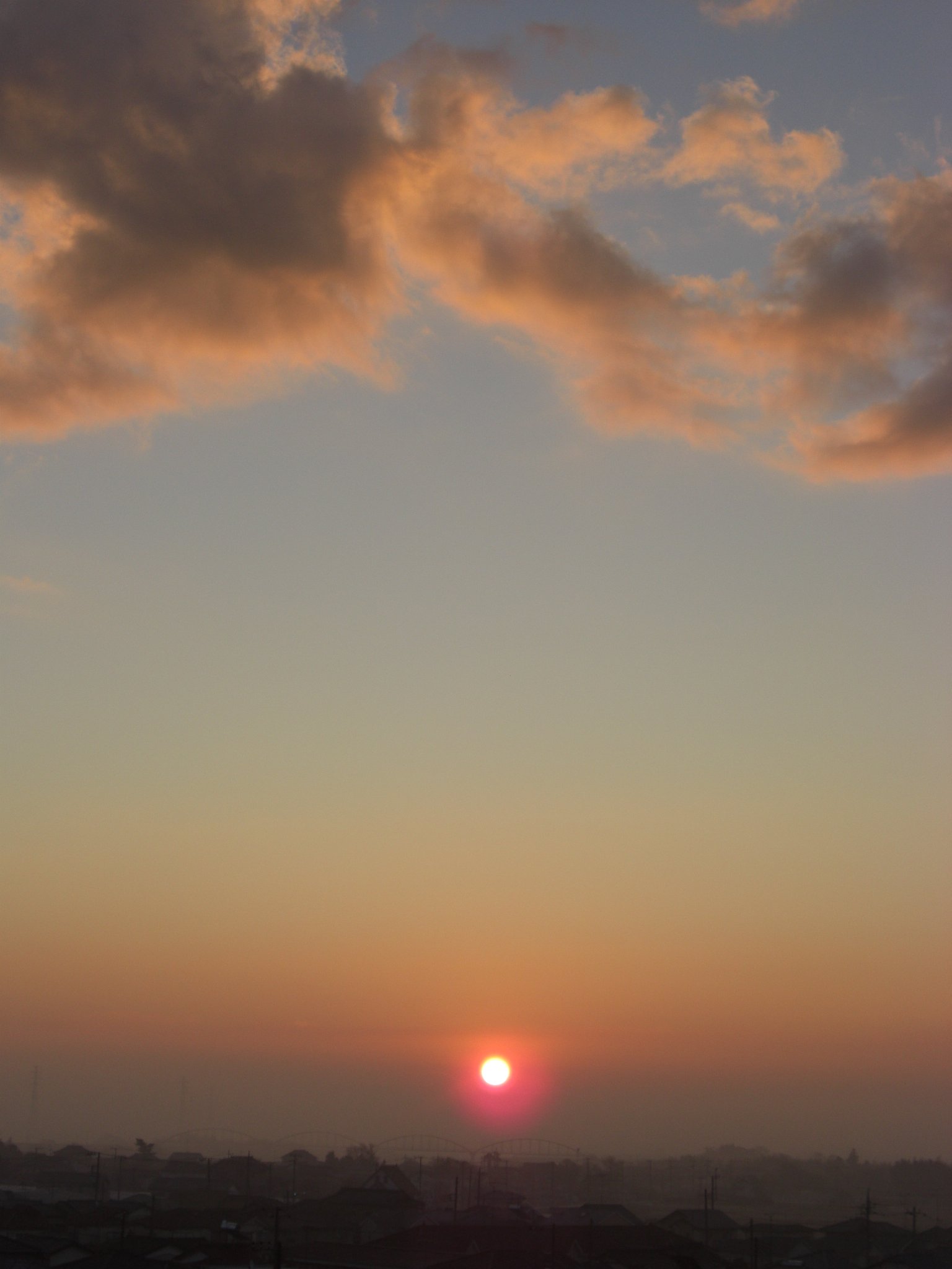 2009年10日目朝焼け