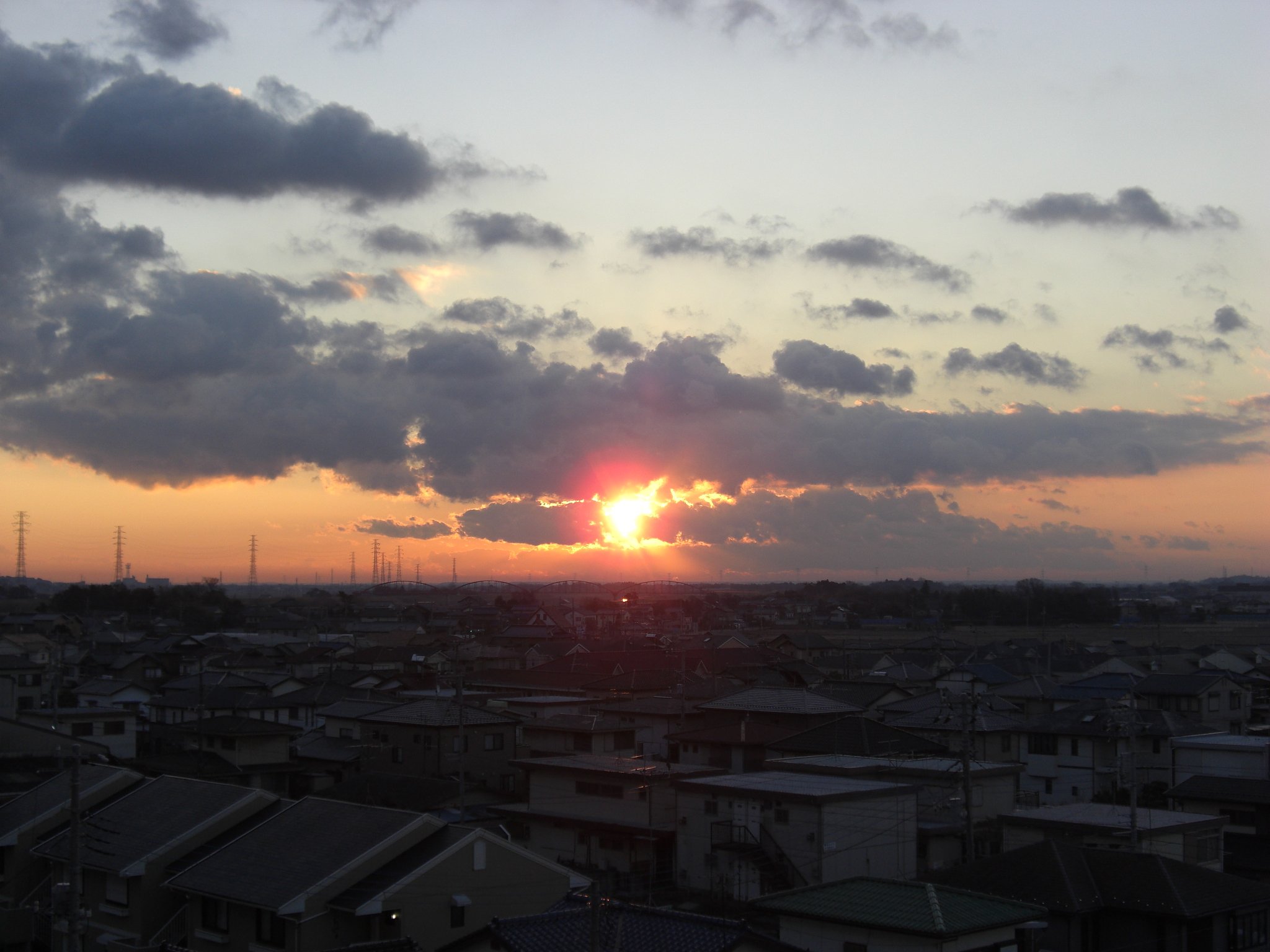 12日目の朝焼け其の二