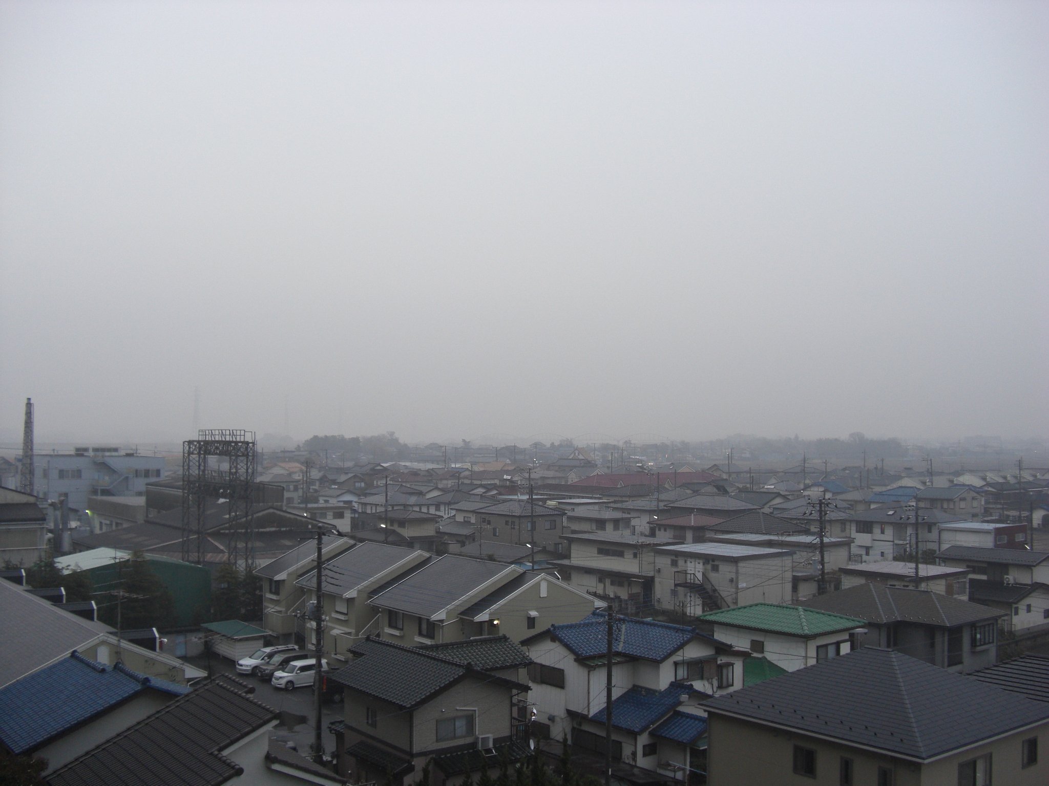 2009年69日目の朝焼け