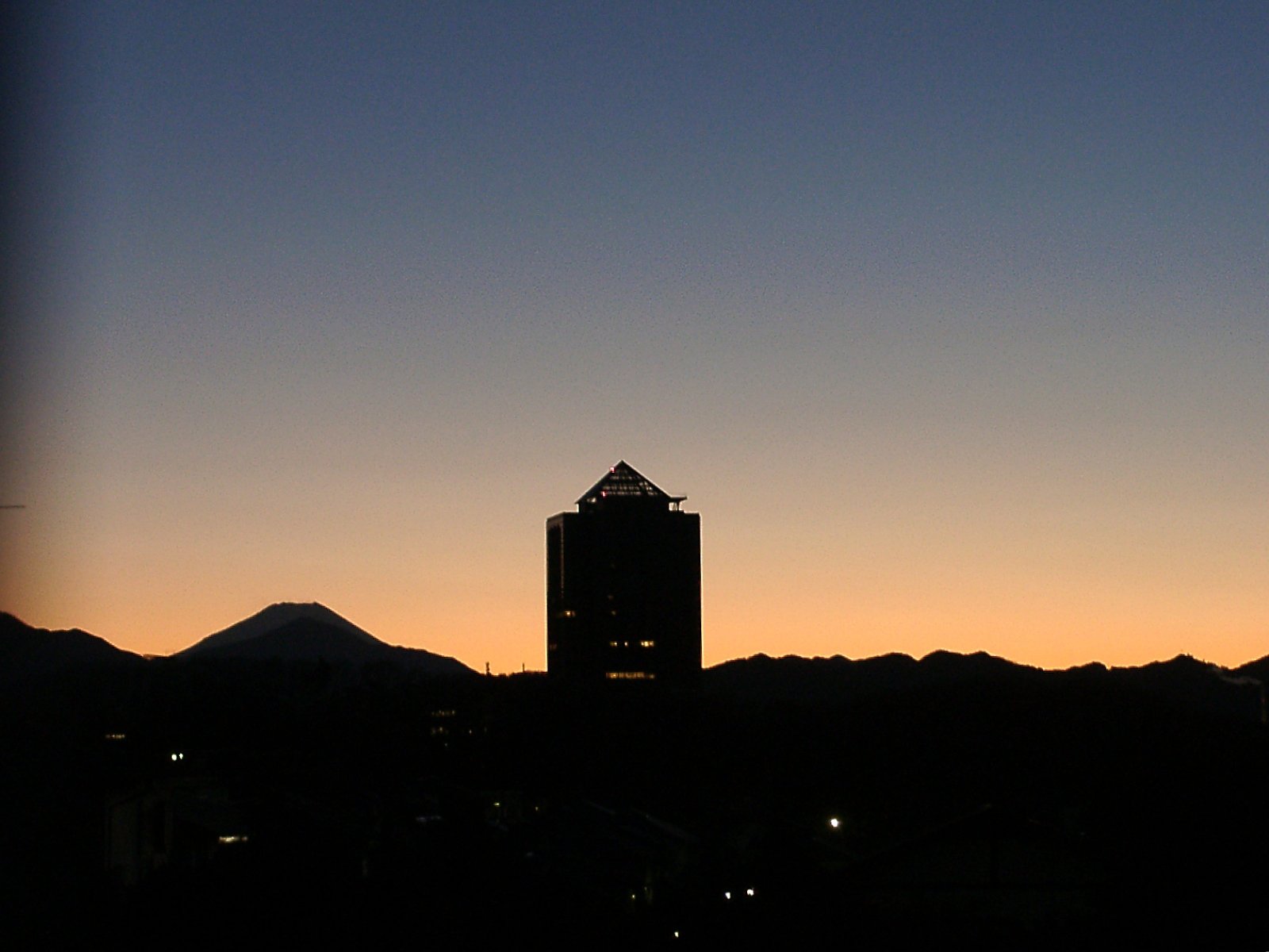 ▲日本画風の夕暮れ-24