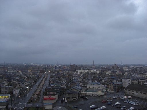 2009年91日目の夕焼け