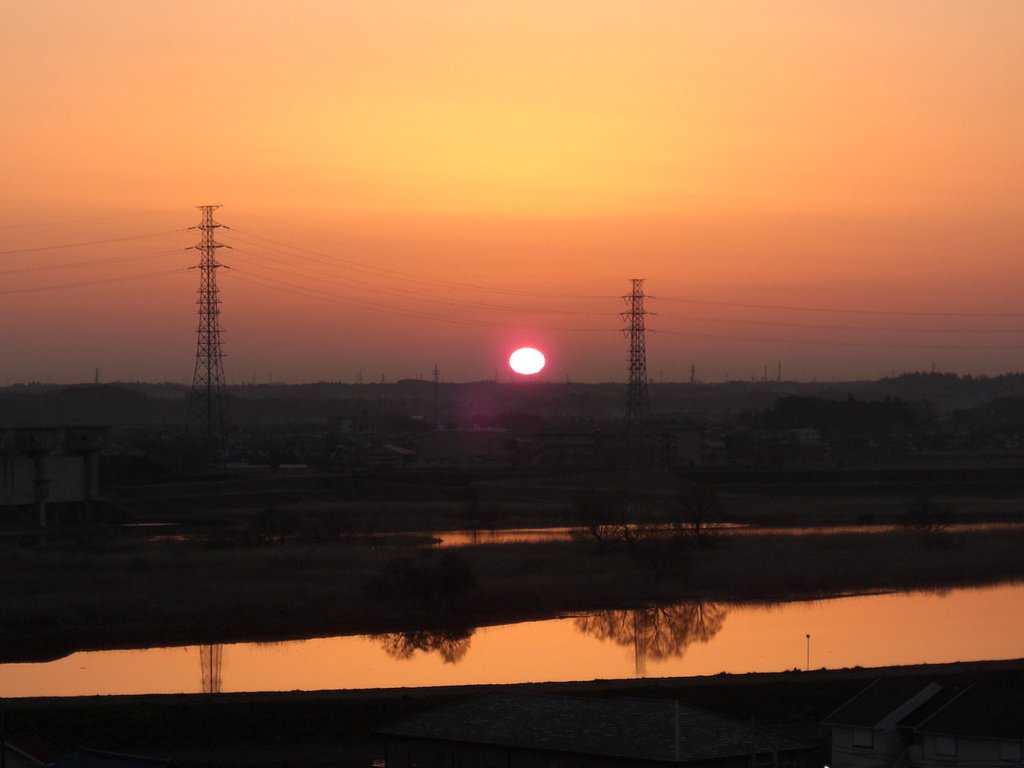 2009年93日目の朝焼け
