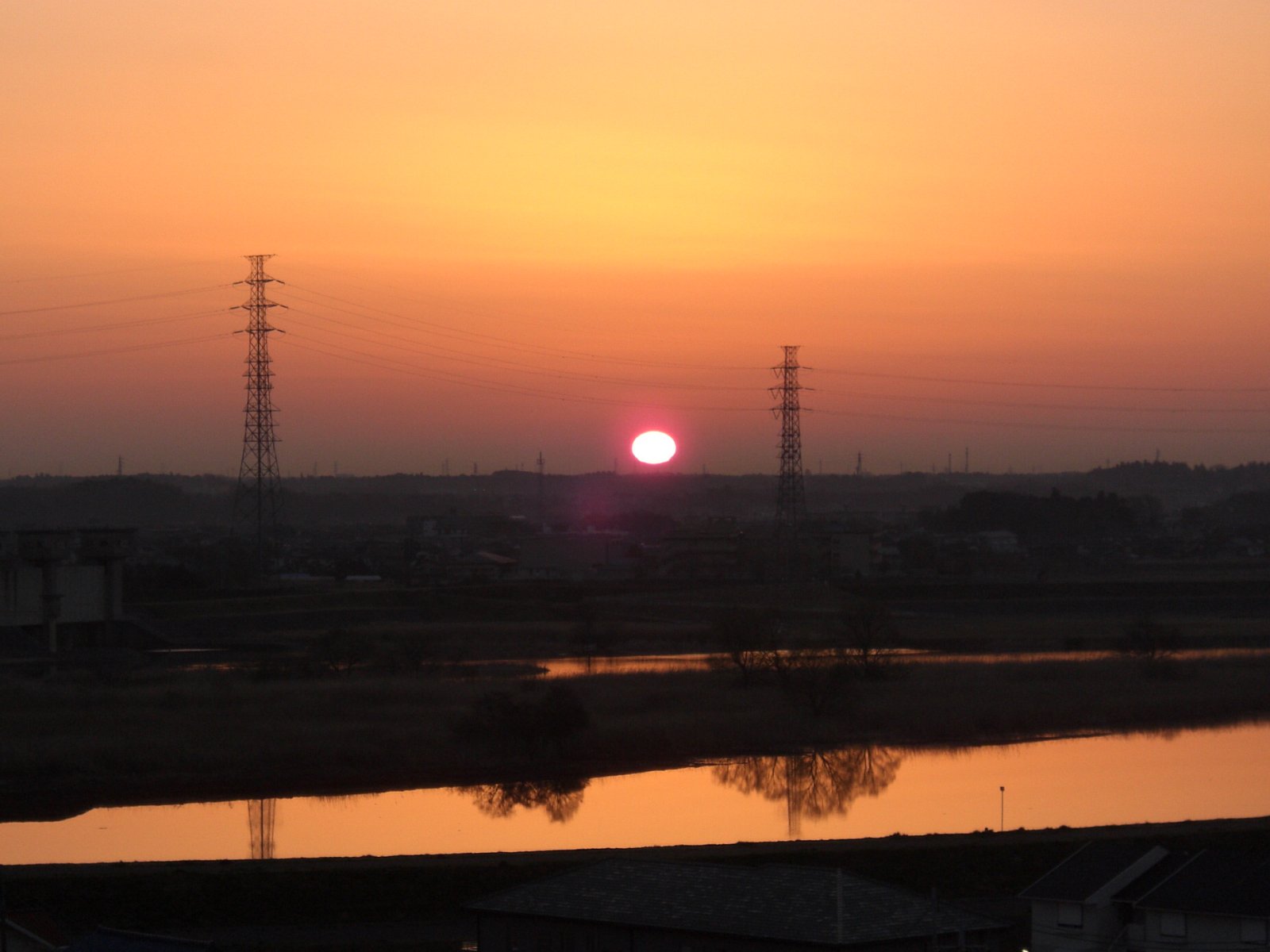 2009年93日目の朝焼け