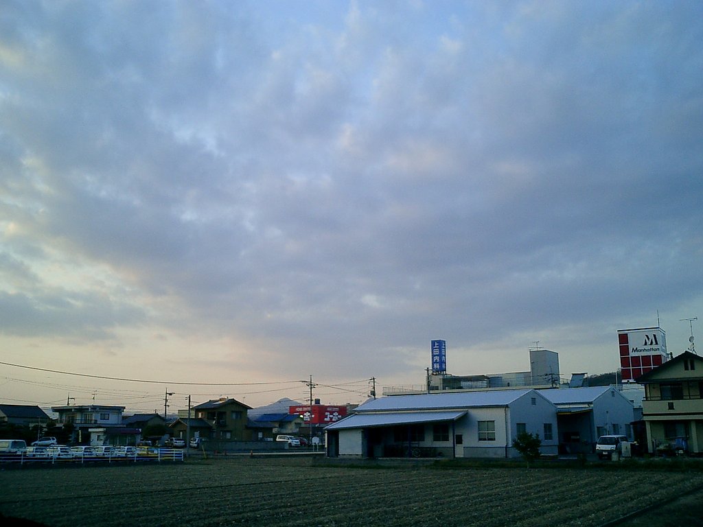夕暮れの雲