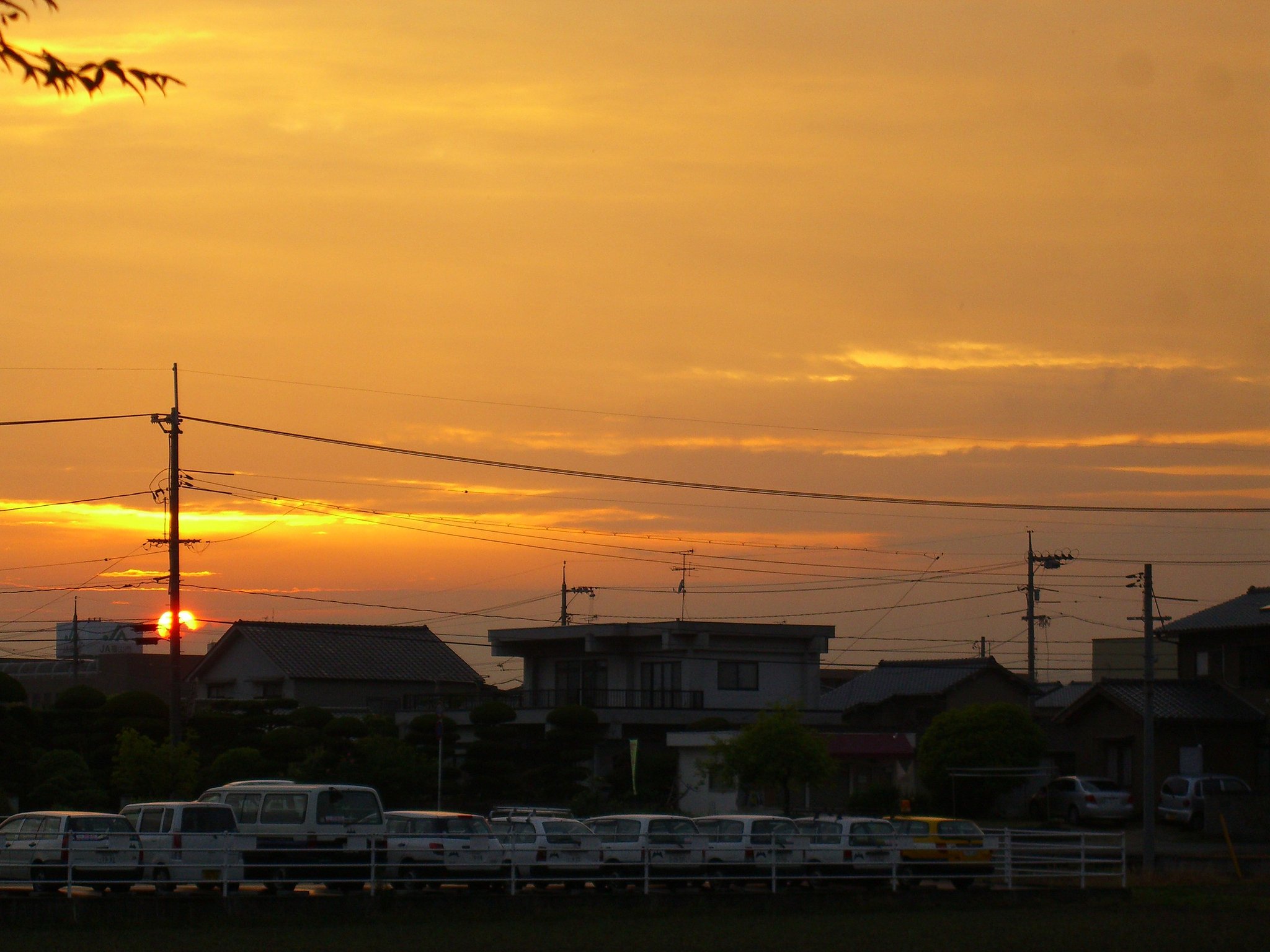 電柱の向こう