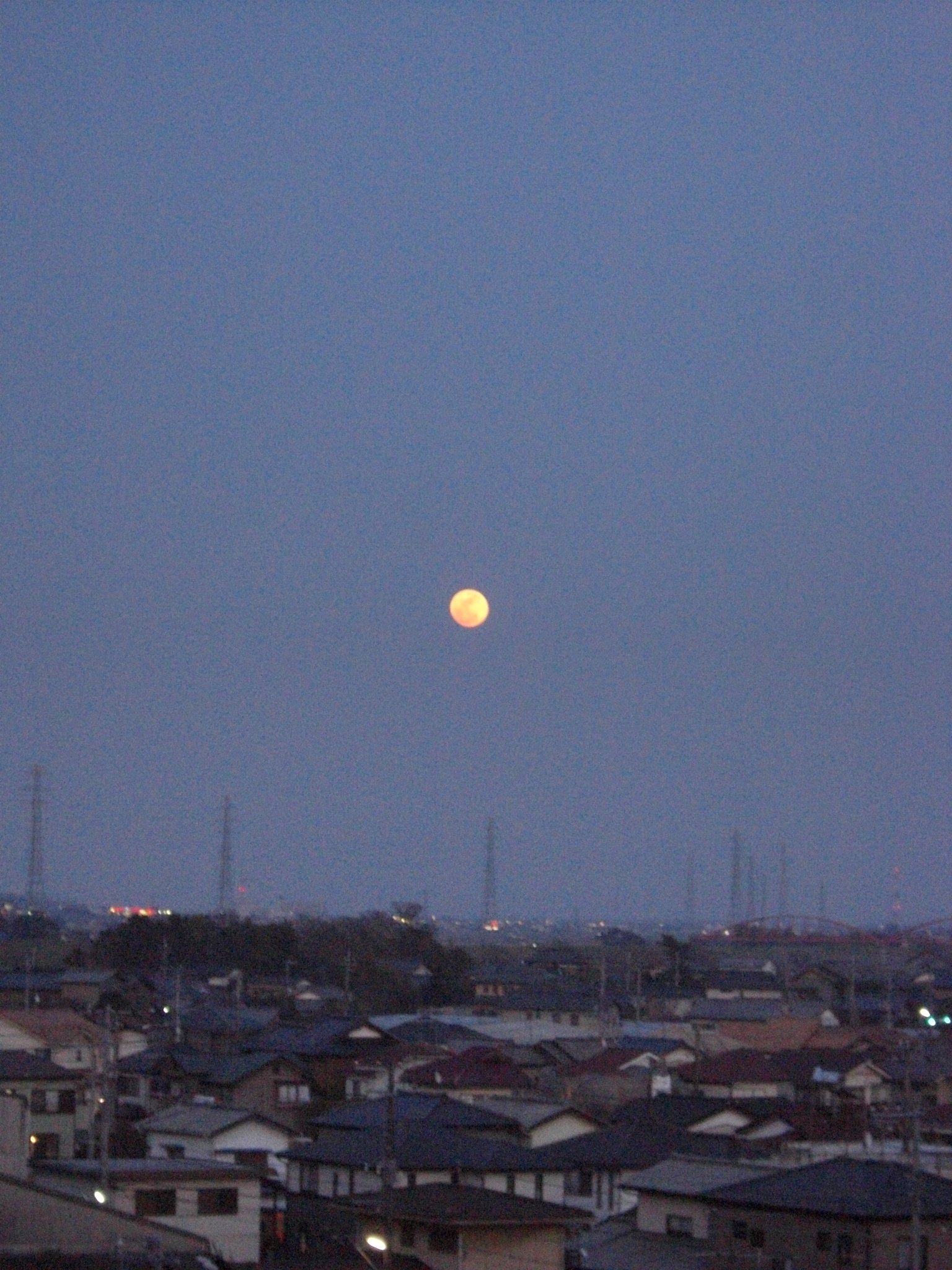 東の空