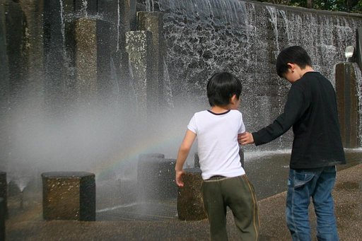 小さな虹