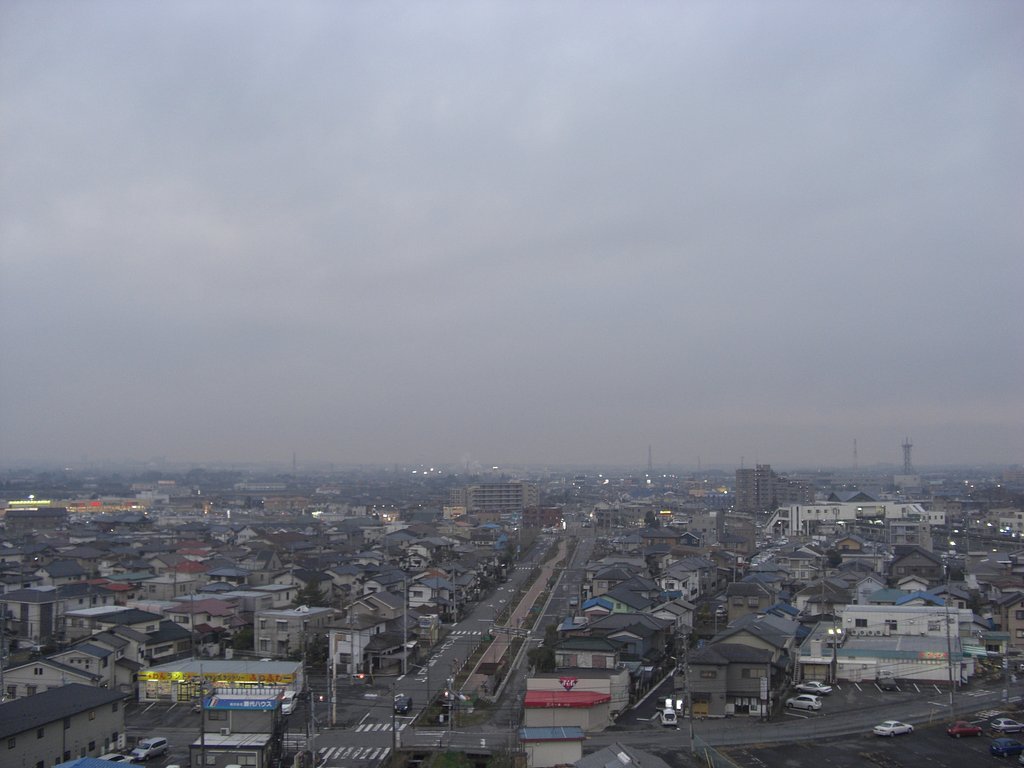 2009年84日目の夕焼け