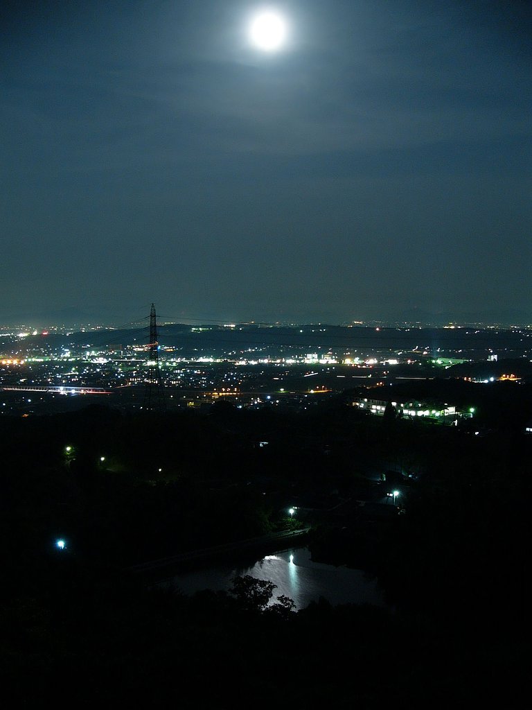 日差山からの夜景⇒惨劇(T△T)