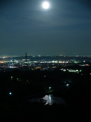 日差山からの夜景⇒惨劇(T△T)