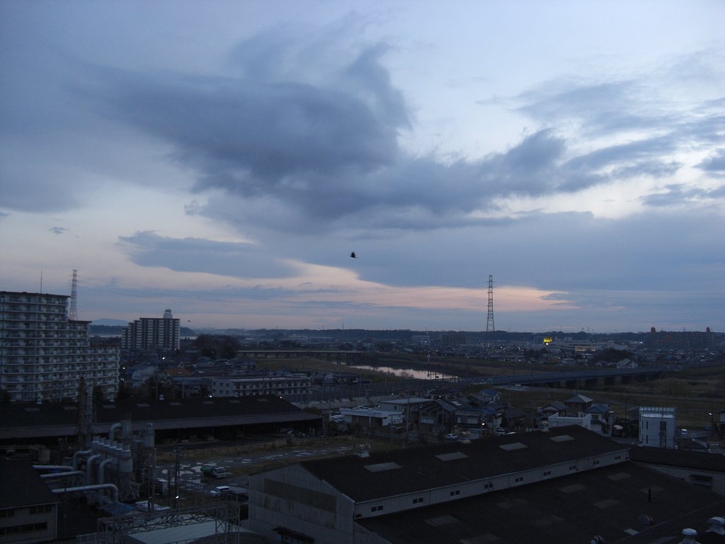 2009年85日目の朝焼け