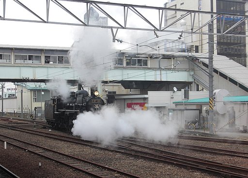JR木更津駅 C57試運転２