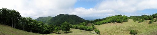 明神平から
