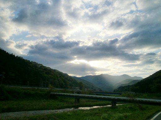 今朝の空