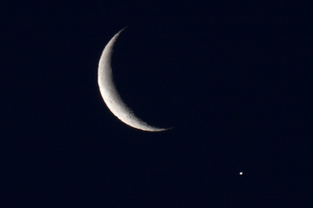 月と木星