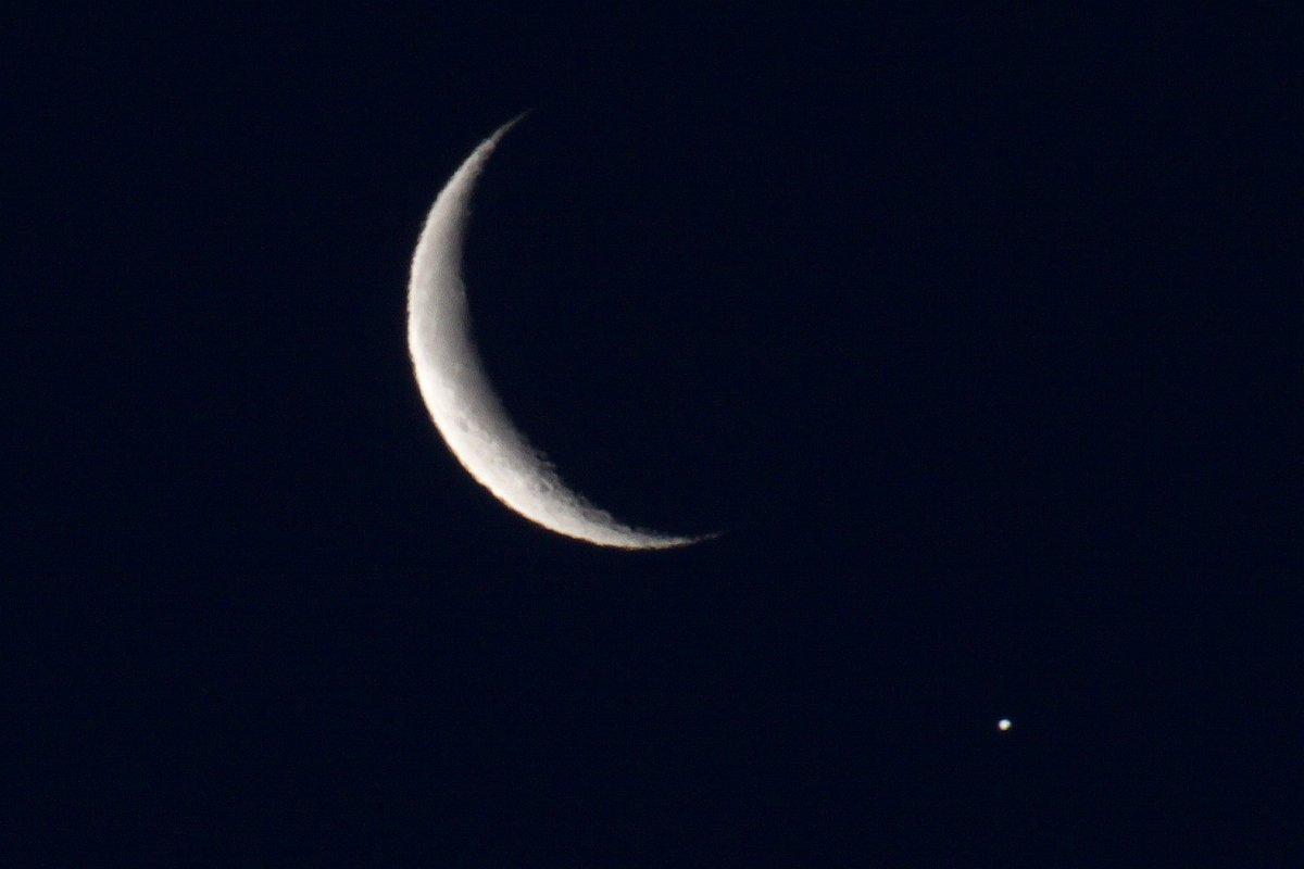 月と木星