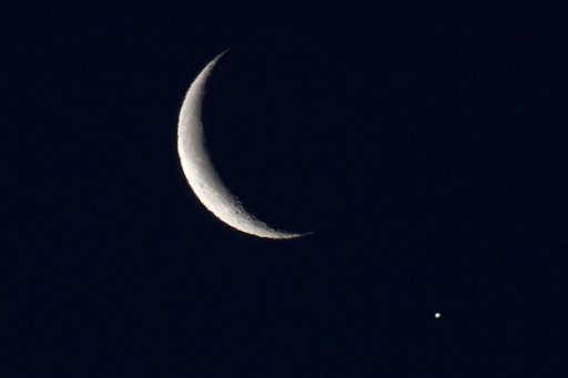 月と木星