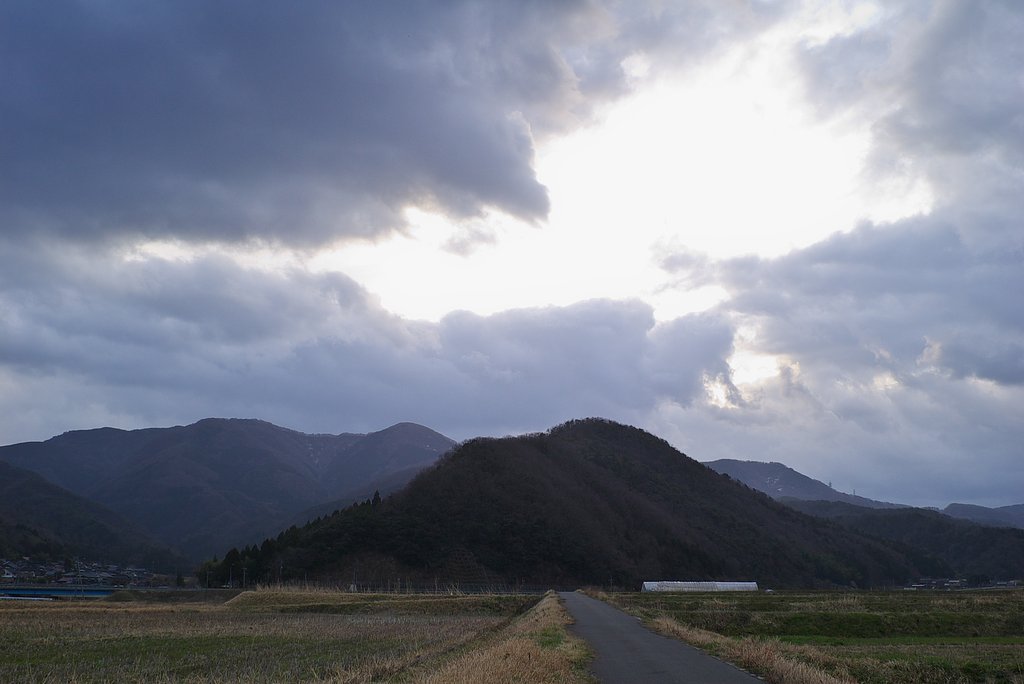 日の出が見れなかった東の空
