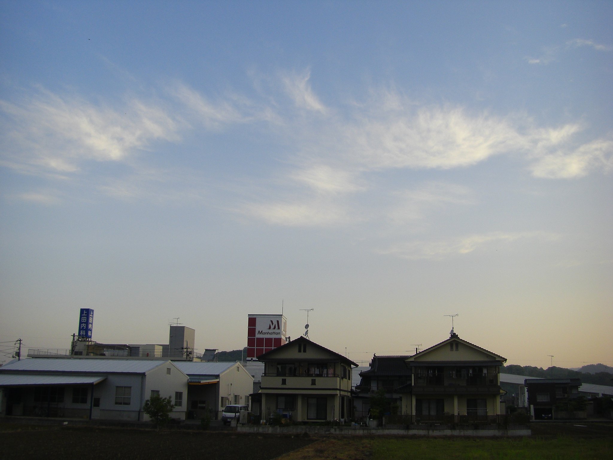 晴れました