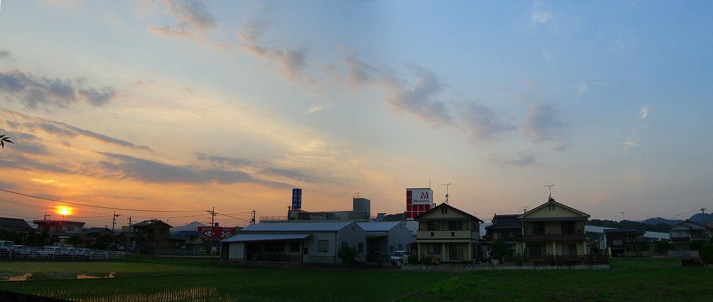 空梅雨に終止符前