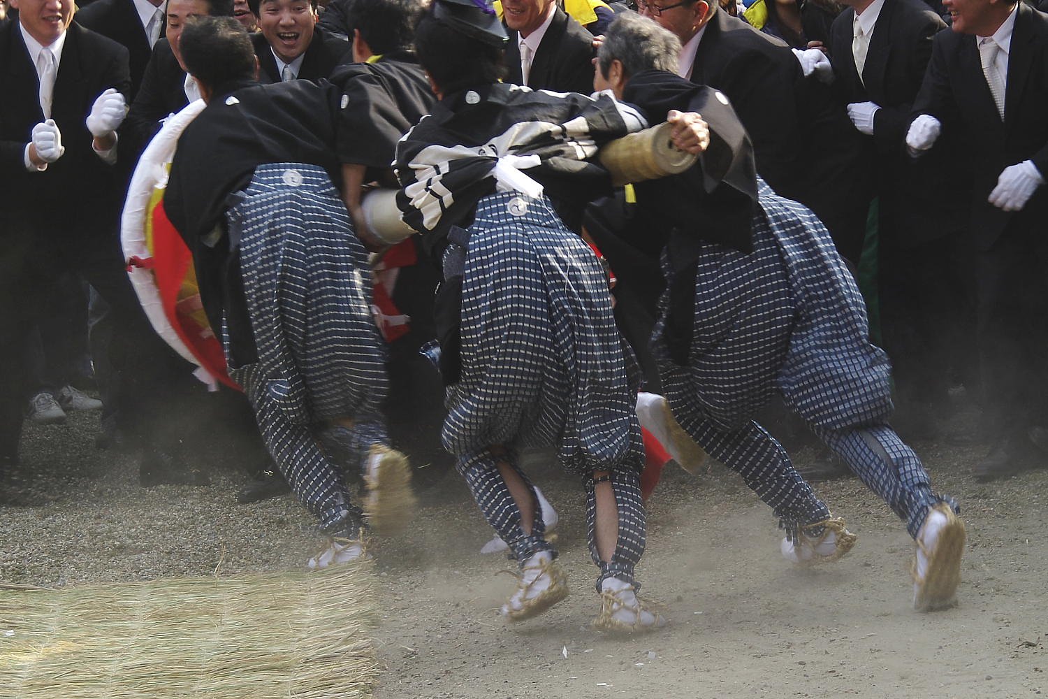 きねこさ祭　厄払い神事