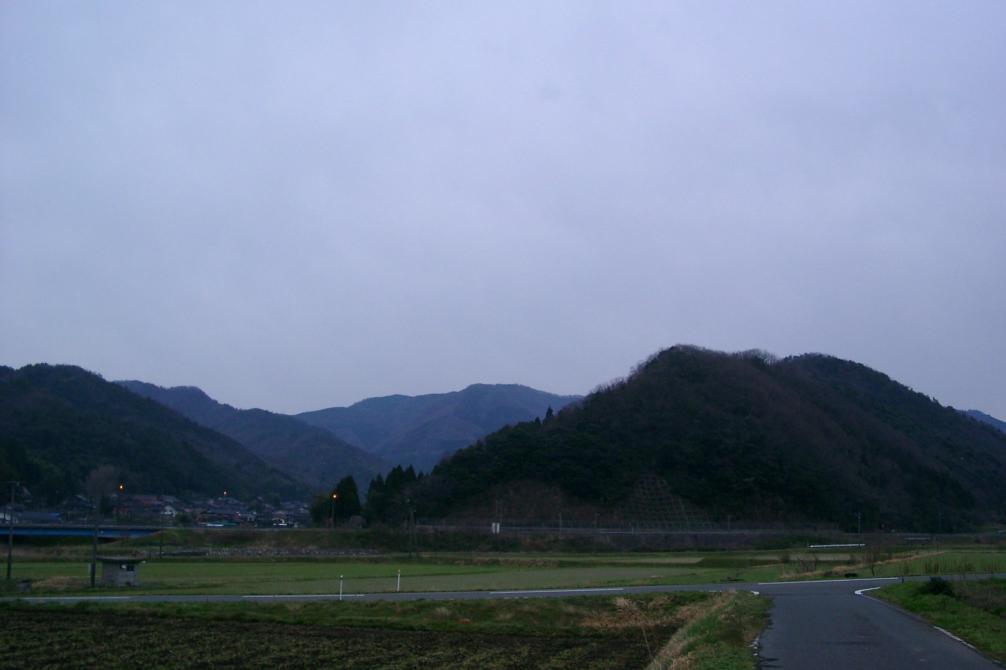 今朝の東の空