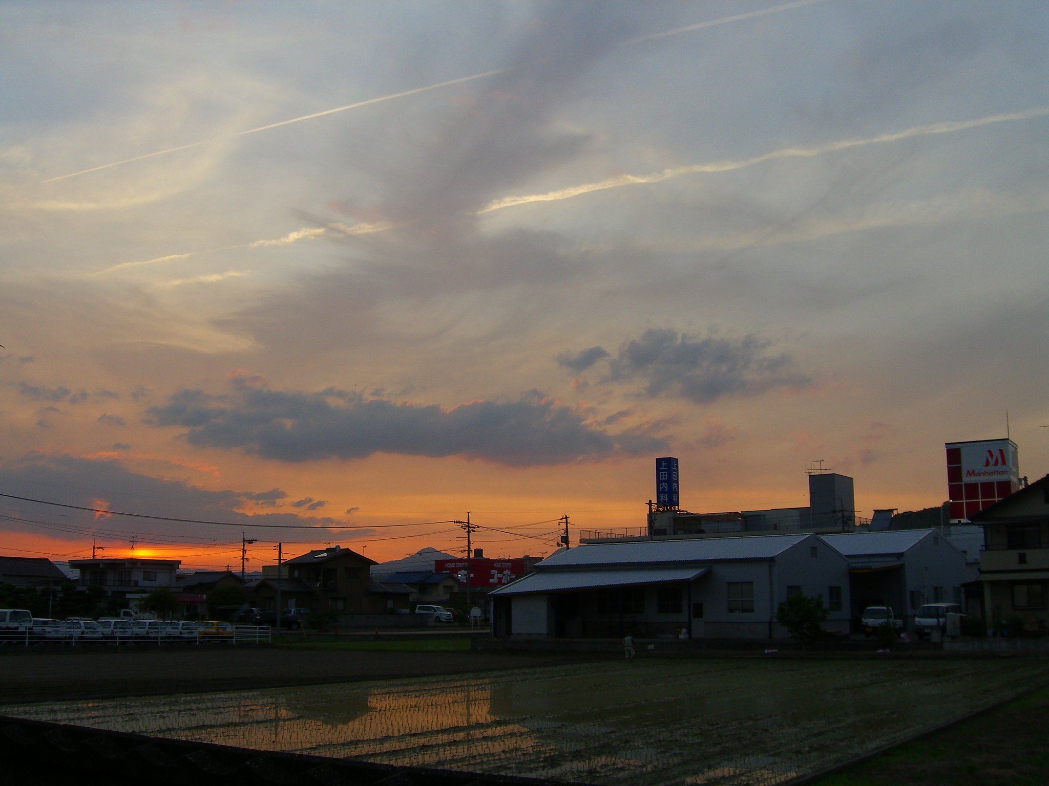夕焼け