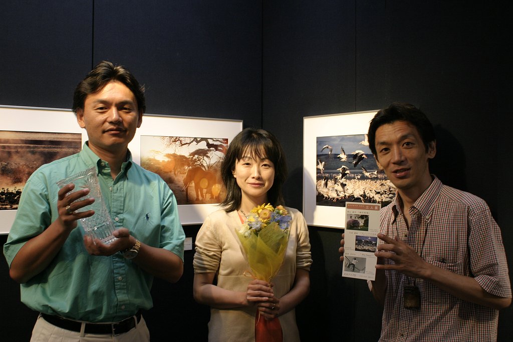 川合麻紀侍写真展中〜！