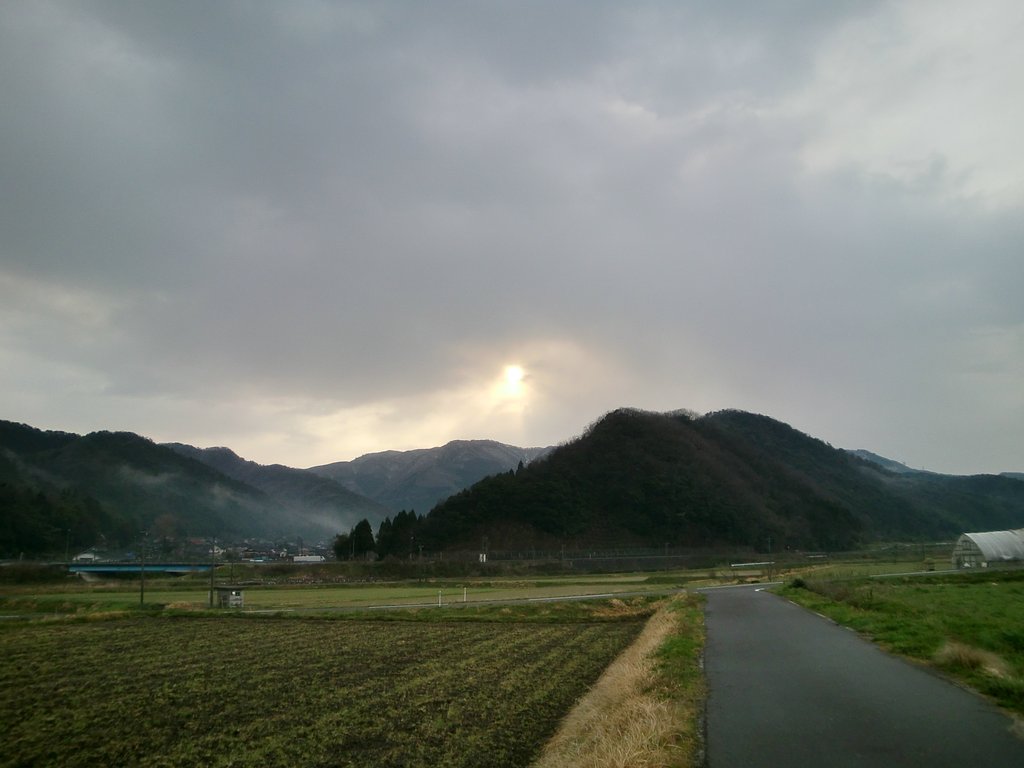 少しだけ天使の梯子！