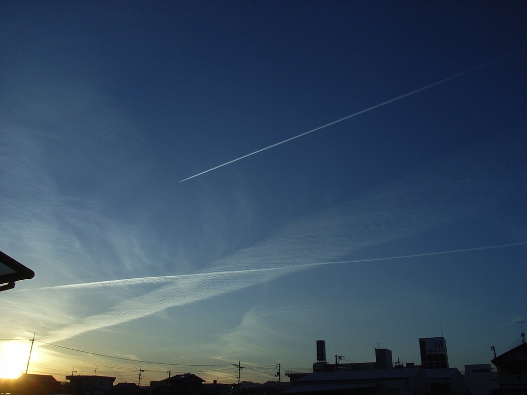 夕空のキャンバス