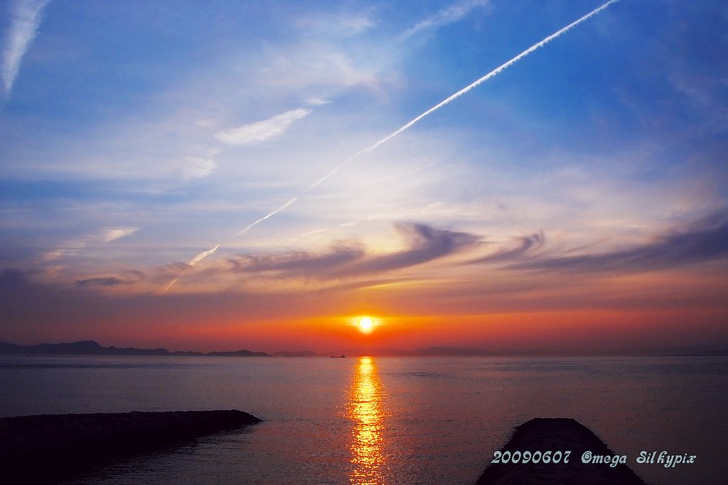 瀬戸の夕景　６・７