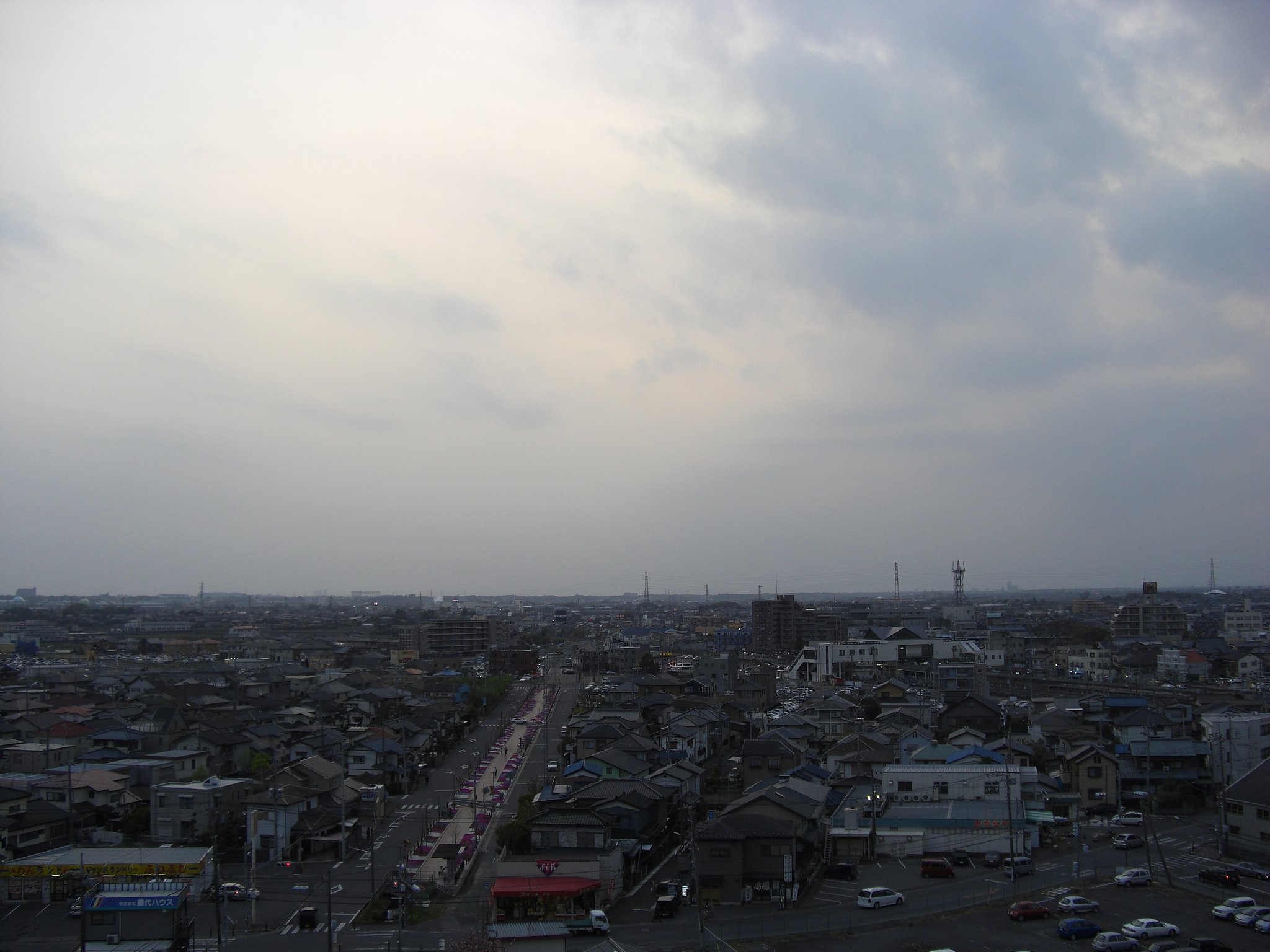 2009年106日目の夕焼け