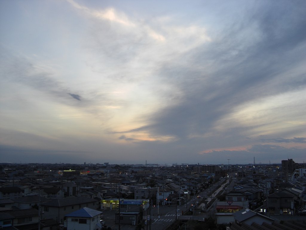 2009年66日目の夕焼け