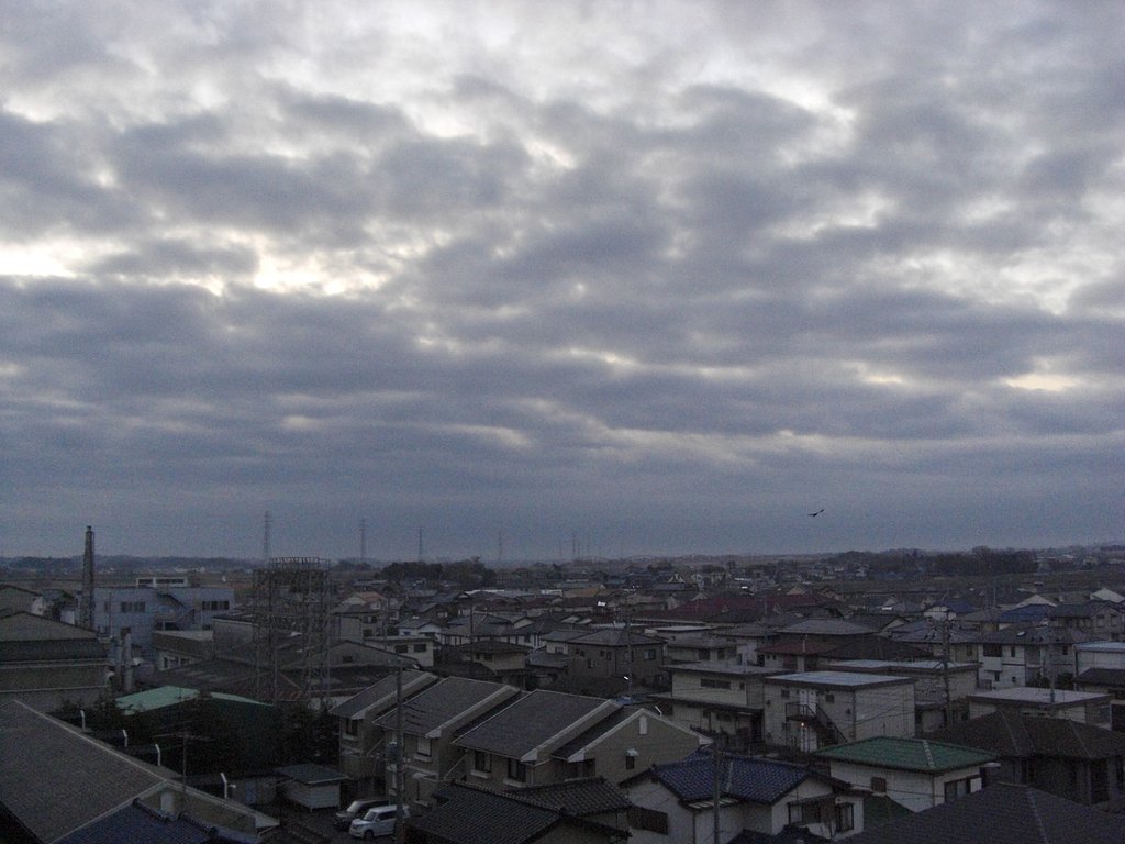 2009年68日目の朝焼け